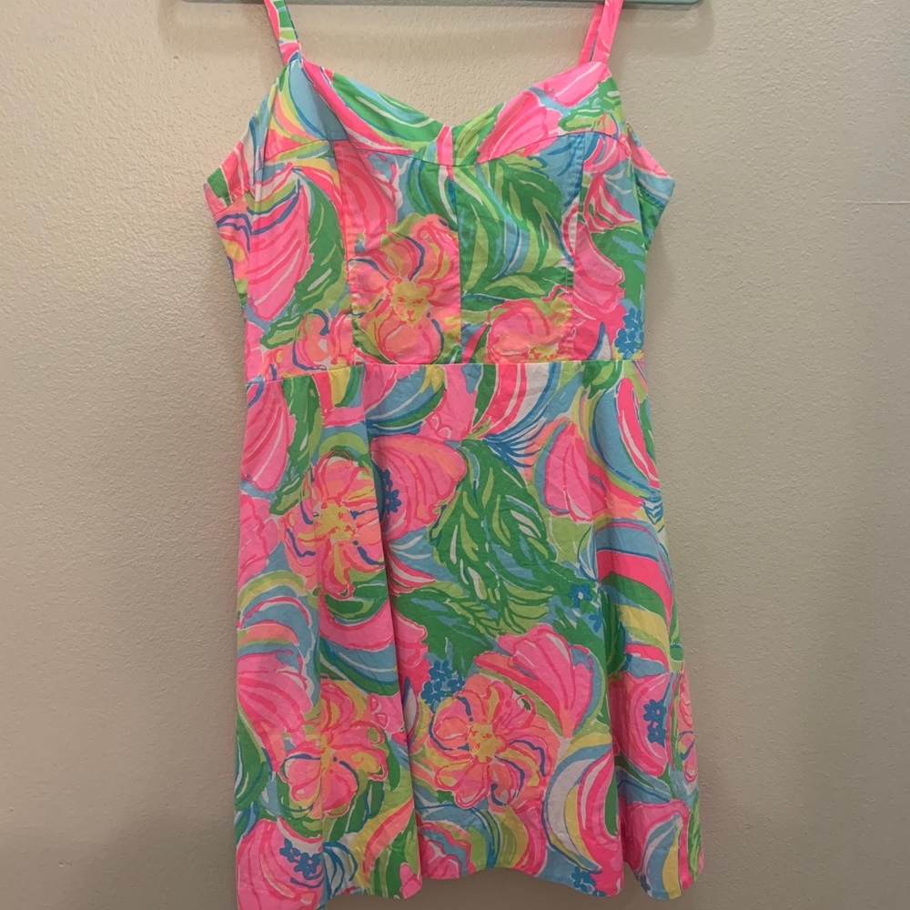 Lilly Pulitzer Willow Dress So A Peeling Sz 12